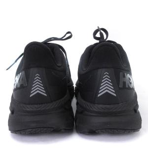 HOKA ONE ONE CLIFTON 7 スニーカー ローカット ロゴ プリント 1110508 黒 ブラック 27 靴