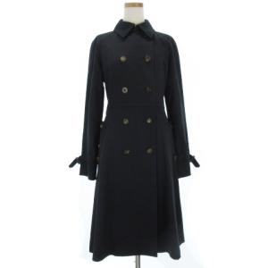 CERRUTI セルッティ トレンチコート ベルト付き ネイビー