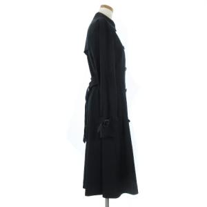 Aquascutum CERRUTI セルッティ トレンチコート ベルト付き ネイビー