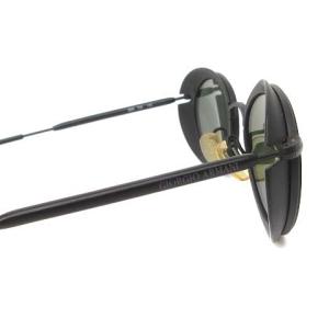 GIORGIO ARMANI 666 706 サングラス カラーレンズ フルリム ゴーグル型 イタリア製 黒 ブラック 140 アイウェア IBO5 AA