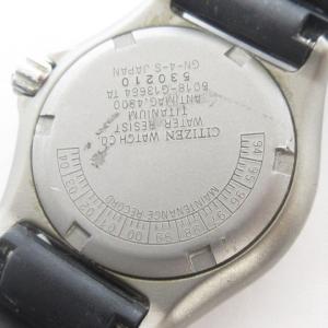 CITIZEN 6018-G13664 PROMASTER エアダイバー 腕時計 アナログ クオーツ ネイビー