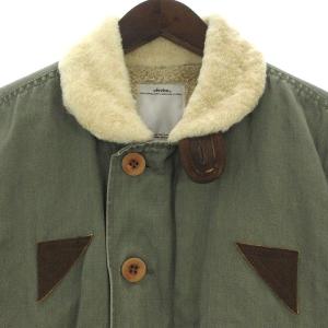 visvim 13AW SPOT DECKHAND JACKET ジャケット ヘリボーン シープスキン