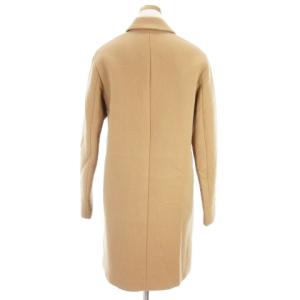 Theory チェスターコート ミディアム丈 カシミヤ混 ウール ベージュ系 S