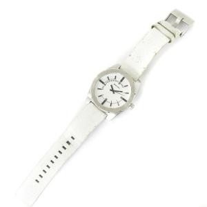 DIESEL 腕時計 アナログ クォーツ DZ1599 ホワイト シルバーカラー ウォッチ ECR4 AA