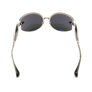 Loree Rodkin eye Couture by Sama サマ サングラス チタンフレーム ハーフリム Carrie wht