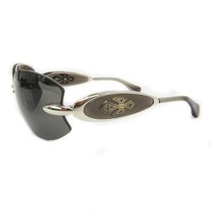 Loree Rodkin eye Couture by Sama サマ サングラス チタンフレーム ハーフリム Carrie wht