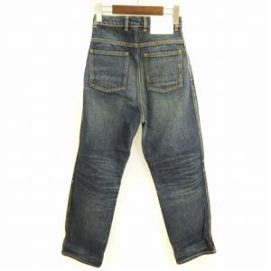 GOLDEN GOOSE デニム パンツ ジーンズ ワイド ストレート G26D007 USED加工 インディゴブルー系 24