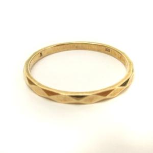 VENDOME AOYAMA 指輪 リング K10 0.8g イエローゴールド 7号 アクセサリー 小物