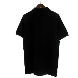 LACOSTE CLASSIC FIT ポロシャツ 半袖 ワンポイント ワニ ロゴ 鹿の子 コットン 黒 ブラック 5