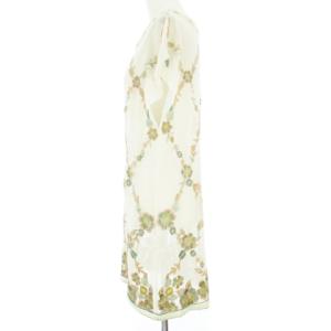 Diagram GRACE CONTINENTAL シルクシフォンミニワンピース アイボリー