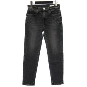 20AW DPLTHE LADY デニム パンツ ジーンズ ダメージ加工 コットン 139279 黒 ブラック 22