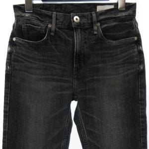 upper hights 20AW DPLTHE LADY デニム パンツ ジーンズ ダメージ加工 コットン 139279 黒 ブラック 22