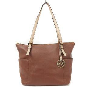 レザートートバッグ ブラウン