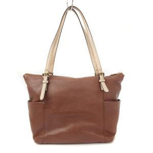 MICHAEL KORS レザートートバッグ ブラウン