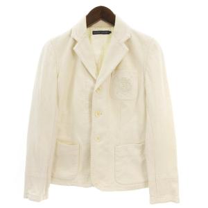 ワンポイント刺繍テーラードジャケット 9 アイボリー