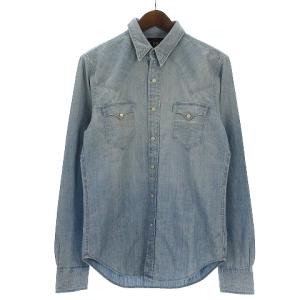 WESTERN DENIM SHIRT デニムウエスタンシャツ インディゴ