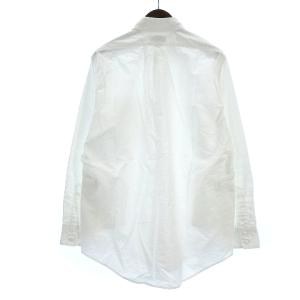 SASSAFRAS WHEEL BARROW SHIRT シャツ 半袖 サイドポケット 無地 コットン 白 ホワイト M