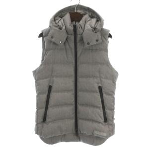 CASOTTO ダウンベスト ロゴ ウール 1 グレー MTA16A4373