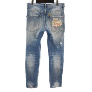DSQUARED2 20年製 Skater Jean デニム パンツ ジーンズ ダメージ加工 S74LB0658
