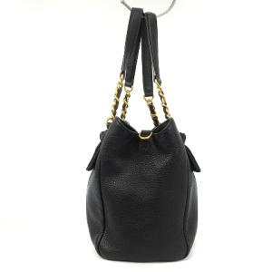 TORY BURCH ショルダーバッグ ハンド  2WAY チェーン ロゴ レザー 10005634 黒 ブラック 鞄