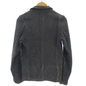 KAPITAL ジャケット テーラード 切替 上着 長袖 麻 コットン ブルー S