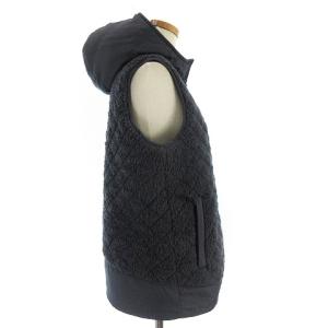 Patagonia WOMEN'S Los Gatos Hooded Vest ベスト ボア リバーシブル ロゴ 25221 グレー系 M