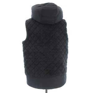 Patagonia WOMEN'S Los Gatos Hooded Vest ベスト ボア リバーシブル ロゴ 25221 グレー系 M