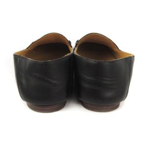 BEAUTY&YOUTH UNITED ARROWS CAMINANDO別注 ビットローファー スクエアトゥ ローヒール レザー ブラック 7