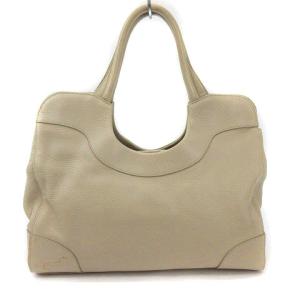 FURLA レザーハンドバッグ アイボリー