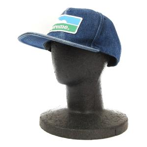 18AW Horizon 5-Panel denim デニムキャップ ロゴ ブルー
