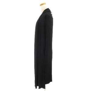 Martin Margiela 1 11AW ワンピース 変形 ドレープ ドッキング 42 ブラック