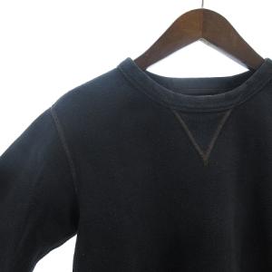 THE REAL McCOY'S スウェット トレーナー クルーネック Vガゼット コットン ネイビー S IBO17