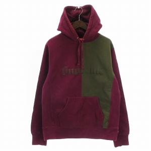 17AW Split Old English Hooded Sweatshirt M パープル