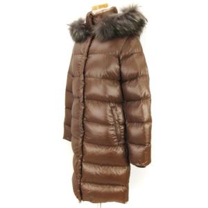 DUVETICA ダウンコート ドローストリング 38 茶