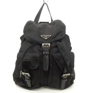 リュックサック 三角プレート 黒