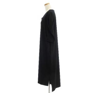 MM6 Maison Margiela 19AW S52CT0446 スクープネックパフスリーブワンピース ひざ丈  黒 XS