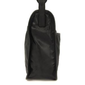 HUNTING WORLD ロゴナイロンメッセンジャーバッグ ブラック