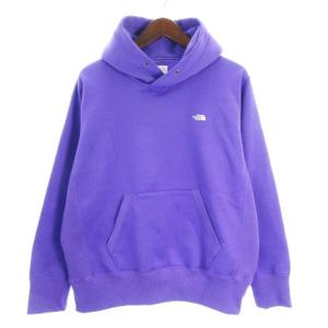 THE NORTH FACE HEATHER SWEAT HOODIE XL パープル