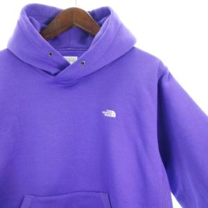 THE NORTH FACE HEATHER SWEAT HOODIE XL パープル