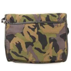 DIESEL カモフラショルダーバッグ カーキ