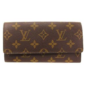 LOUIS VUITTON モノグラム ポルト 長財布 ブラウン