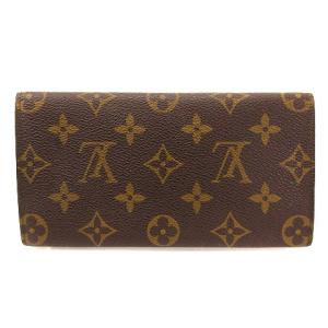 LOUIS VUITTON モノグラム ポルト 長財布 ブラウン