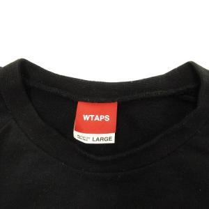WTAPS RIM SWEATSHIR スウェット トレーナー 長袖 裏起毛 カレッジロゴ ブラック L
