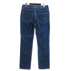 REMI RELIEF パンツ イージー ストレート コーデュロイ 無地 コットン ブルー L