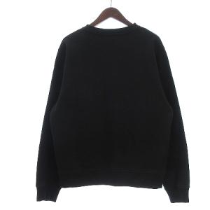 Dior 20AW and Judy Blame Sweatshirt 裏起毛 ロゴ刺繍 安全ピン ブラック