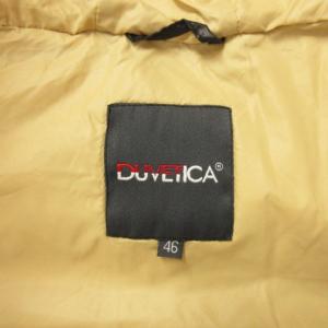 DUVETICA ダウンベスト フルジップ フード ナイロン ブラック 46