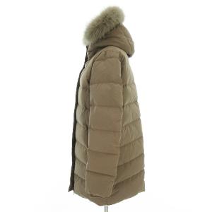 DUVETICA D.4820.00 CAITLIN DOWN JACKET ダウンコート フォックスファー 42 茶
