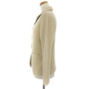 ロロピアーナ　高級カシミア100% ニットジャケット　ベージュ ロロピアーナ高級カシミア100% ニットジャケットベージュ