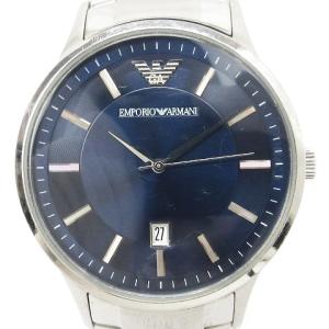 3針 デイト ウォッチ 腕時計 AR11180 アナログ クオーツ シルバーカラー