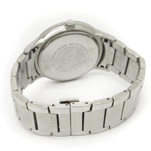 EMPORIO ARMANI 3針 デイト ウォッチ 腕時計 AR11180 アナログ クオーツ シルバーカラー